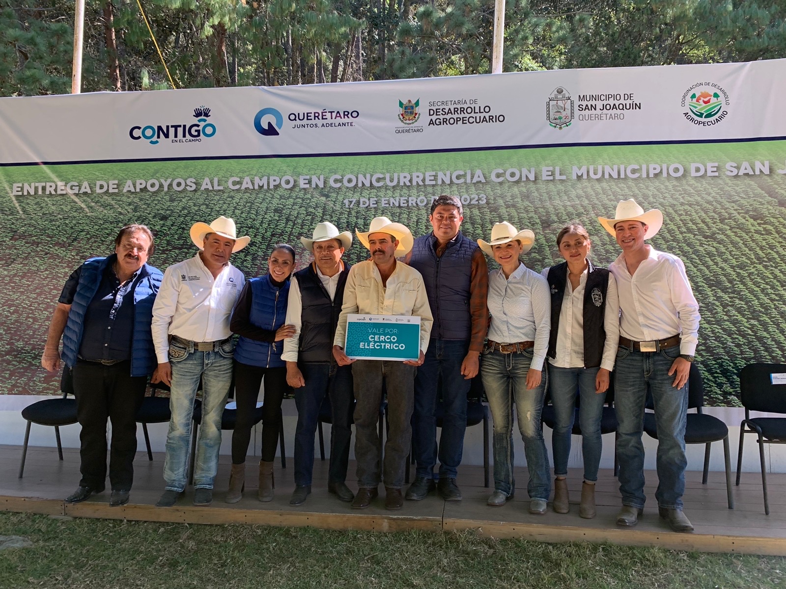 Entrega SEDEA apoyos del Programa Impulso al Desarrollo Rural en San ...